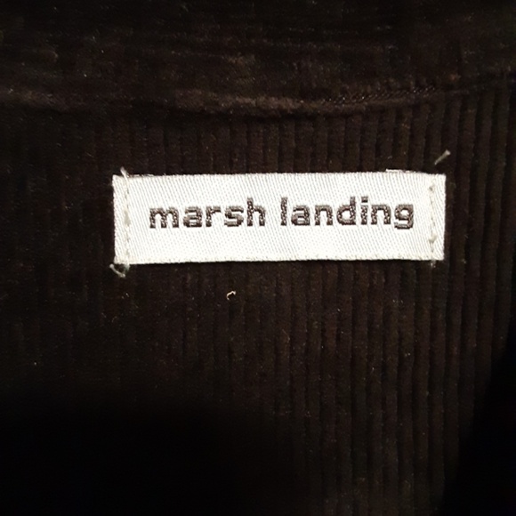 Marsh Landing Corduroy Button Down Top - Picture 2 of 5